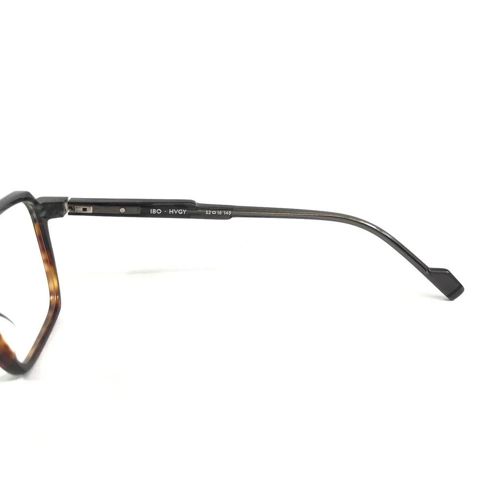 Etnia Barcelona Eyeglasses Frames IBO HVGY Havana Gray Square Full Rim 52-16-145